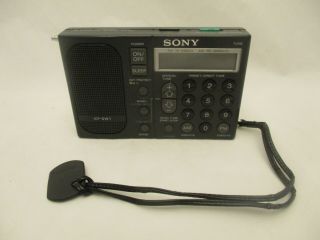 Vintage Sony ICF - SW1S Shortwave Radio Travel Portable World Band 6