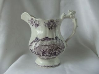 Antique Rare King William Iv 1832 Reform Bill Jug By Goodwins & Harris 6 1/2 "