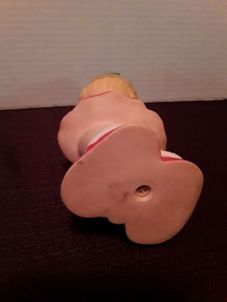 Adorable Rare Vintage Rubber Squeaky Squeak Girl Doll Toy 3