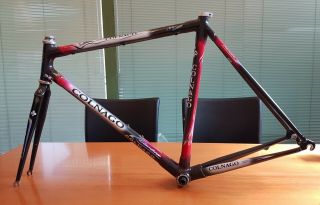 COLNAGO C40 vintage italian CARBON road frameset size 54 5