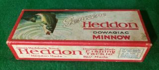 Vintage Heddon Dowagiac Minnow Fishing Lure No 5509M 8