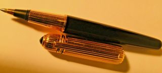 Retired Vintage Pasha De Cartier Gold Plated Ball Point Pen (from 1991)