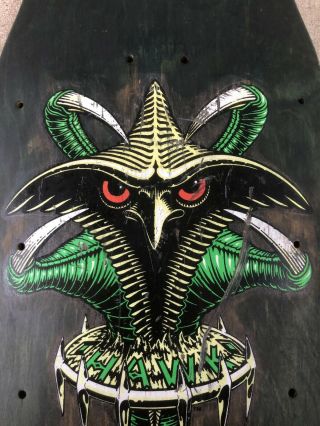 Powell Peralta Tony Hawk Vintage Bird Claw Skateboard Deck 5