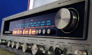 Vintage Kenwood Kr - 9600 Monster Receiver Great Sound