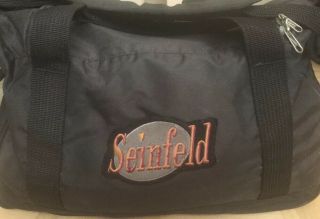 Seinfeld Cast Crew Nike Gym Bag Vintage Early 90s Very Rare Nbc Jerry Seinfeld