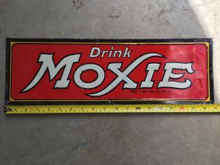 Drink Moxie Vintage Sign (not Repop)