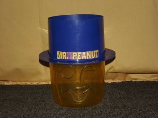 Vintage 1979 Planters Mr Peanut 12 " High Store Product Plastic Counter Display