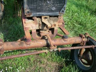 VINTAGE IHC FARMALL C TRACTOR - WIDE FRONT AXLE / WHEELS & TIRES - 1952 3