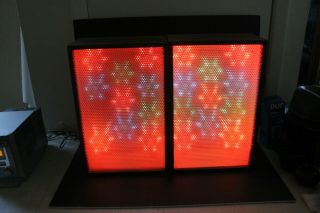 Vintage 1970s Realistic Color Organ Sound Activated Psychedelic Light
