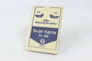 One Deck of World War 2 German Playing Cards Dated 1932 6