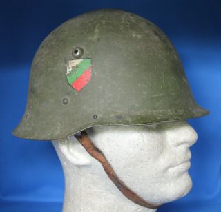 Ww 2 Bulgarian M36c S/d Army Helmet - German M42 Style