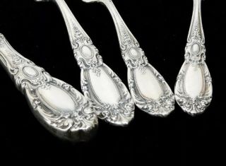 Towle Sterling Silver Flatware King Richard 4 Piece Place Setting 2
