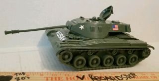 Timmee Processed Plastic Large M - 60 Army Man Tank 7520 14 " Made In Usa Vintage