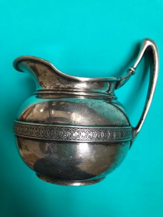 Tiffany & Co Makers Sterling Silver Victorian Aesthetic Design Creamer Pitcher