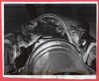1940 Usaaf Check Your Plane Before Night Flight Randolph Field 8x10 News Photo