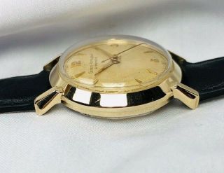 Vintage Girard Perregaux GYROMATIC 14K Solid Gold Wristwatch 7