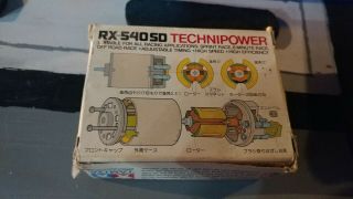 Tamiya Rx - 540 sd technipower motor technituned 5225 vintage RC rare Make offer 3