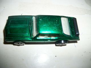 1971 Hot Wheels Redline Olds 442 Emerald Green Spoiler (RARE) 5