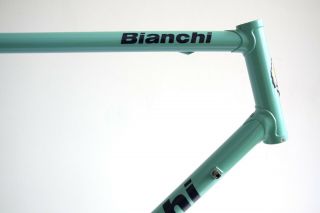 Bianchi Reparto Corse Columbus SBX vintage steel road bike frame,  OLD STOCK 10