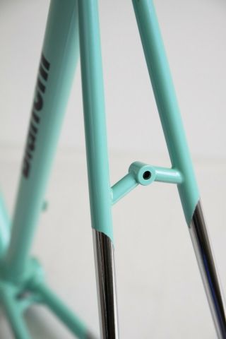 Bianchi Reparto Corse Columbus SBX vintage steel road bike frame,  OLD STOCK 6