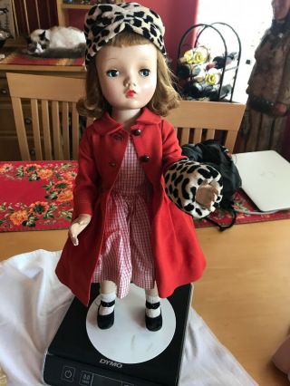 Vintage Madame Alexander 18 " Binnie Walker Doll Hard Plastic 1950 