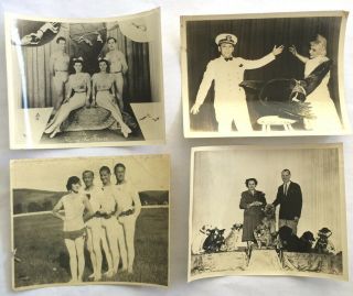 50 Vintage SIGNED CIRCUS Act Photos / Fred Valentine FLYING VALENTINES Trapeze 8