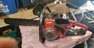 Jonsered 52 Chainsaw Runs Vintage Chain Saw 52 Jonsered 16 " Saw Collector Or Use