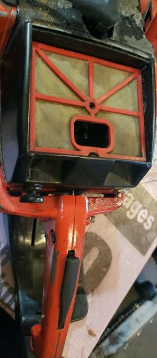 Jonsered 52 Chainsaw runs vintage chain saw 52 jonsered 16 