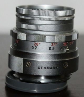 Rare NEAR Leica SUMMICRON 1:2/50mm M Mount DR Lens Version 2 V2 2