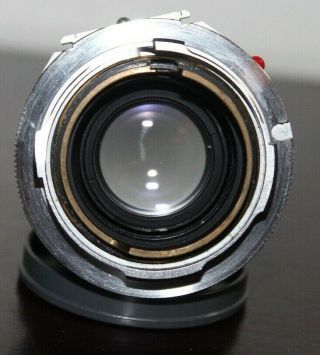 Rare NEAR Leica SUMMICRON 1:2/50mm M Mount DR Lens Version 2 V2 4