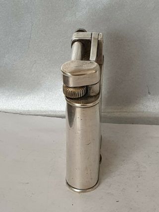 Vintage Silver Plated Dunhill Standard Petrol Lighter 3