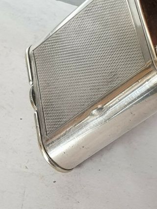 Vintage Silver Plated Dunhill Standard Petrol Lighter 5