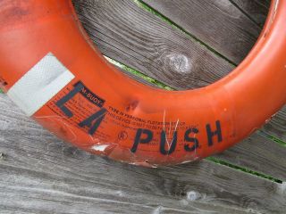 30 inch UGLY LIFE PRESERVER RING SAVER FLOAT BUOY BOUY (69) 3