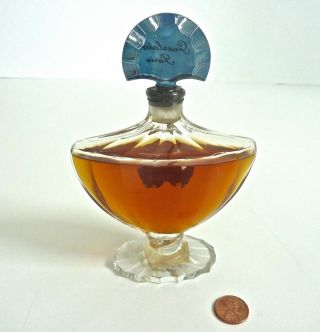 Vintage 2.  7oz 5 - 7/8” GUERLAIN Shalimar BACCARAT Perfume Bottle 5