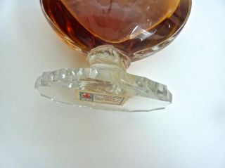 Vintage 2.  7oz 5 - 7/8” GUERLAIN Shalimar BACCARAT Perfume Bottle 8