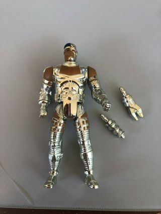 1986 Kenner Dc Comics Powers Cyborg Figure Complete Very Rare