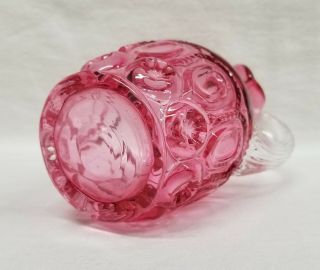 Moon And Star Glass LG Wright Cranberry Cruet SAMPLE TEST PIECE 1 OF 1 RARE 5