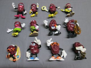 California Raisins Vintage Figures 1988 2