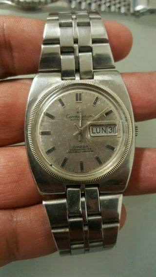Vintage Omega Constellation Chronometer Cal 751 Day Date
