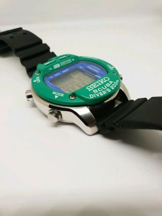 Rare Seiko Scuba M795 - 5A00 Digital Dive Watch 2