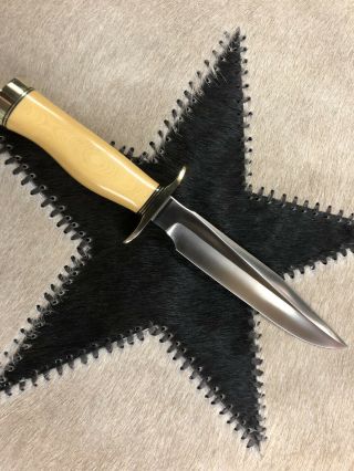 Randall Made Knife Knives Model 1 - 7 Rare Gold Micarta 4