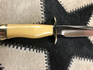 Randall Made Knife Knives Model 1 - 7 Rare Gold Micarta 8