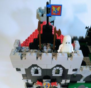 Lego 6086 Black Knight ' s Castle Dragon Vintage 1992 Complete Instructions No Box 4