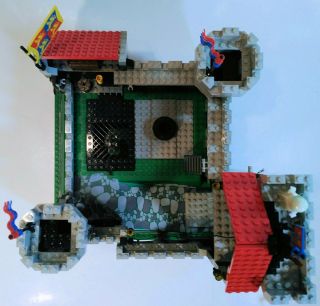 Lego 6086 Black Knight ' s Castle Dragon Vintage 1992 Complete Instructions No Box 8