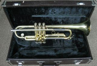 Vintage Yamaha Japan Ytr 232 Trumpet Brass Horn Plays Bach 7c