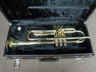 Vintage Yamaha Japan Ytr 232 Trumpet Brass Horn Plays Bach 7c 2