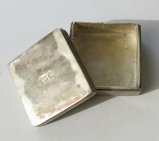 Antique/Vintage Silver Dollhouse Miniature Shell Dishes,  Throne,  Cats & Pill Box 4