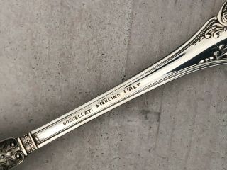 Empire by Buccellati,  Sterling Silver,  flat handle Master Butter Knife 7.  75 