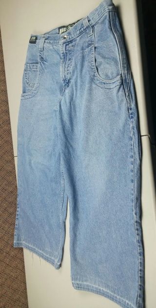 hemmed rare vintage 90s jnco big rig 26 