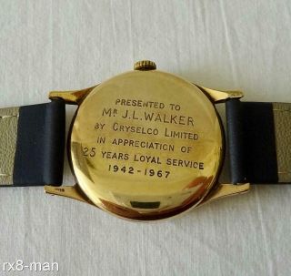 1964 VINTAGE 9CT SOLID GOLD LONGINES GENTS MANS WRISTWATCH WRIST WATCH 7